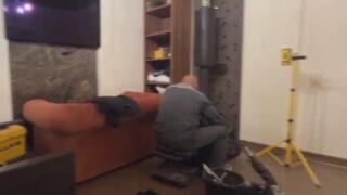 Видимый подъём полов и фундамента. Оперативно, без грязи внутри помещения.